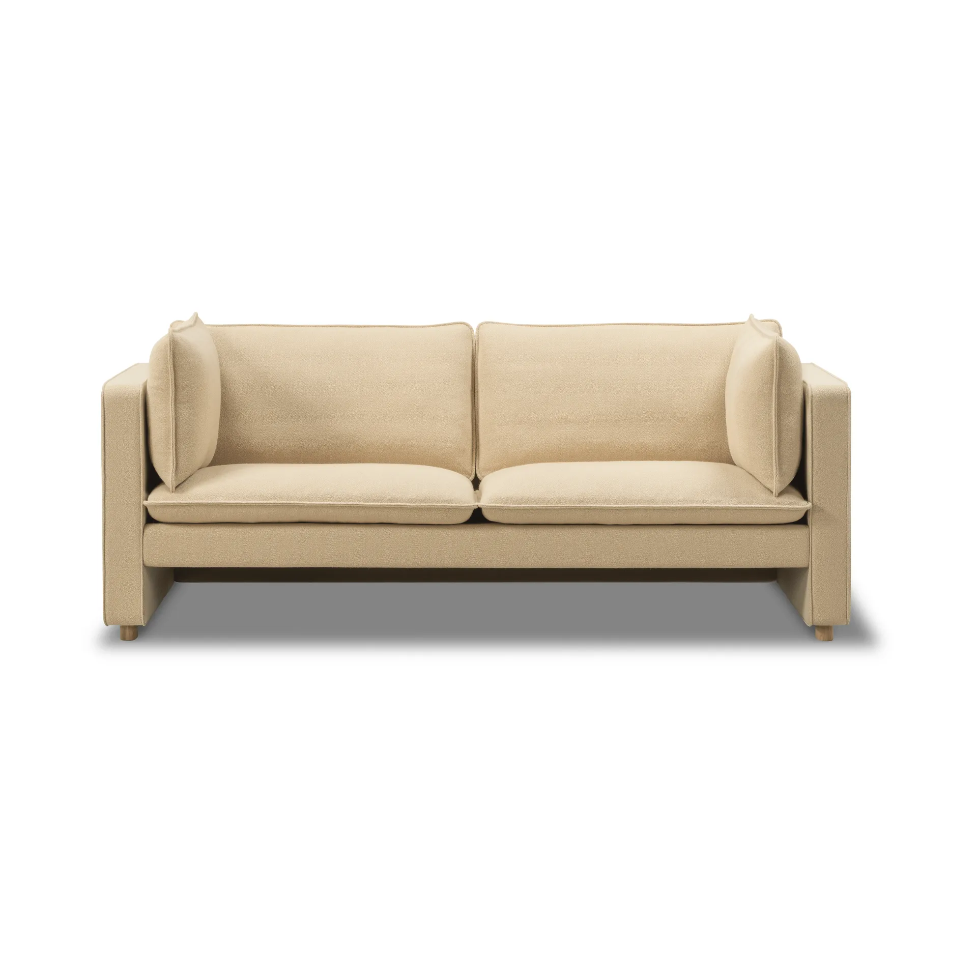Jota soffa, Vidar 323-ljusoljad ek, 185 cm, 2-sits Fredericia Furniture Jota soffa, Vidar 323-ljusoljad ek, 185 cm, 2-sits Fredericia Furniture