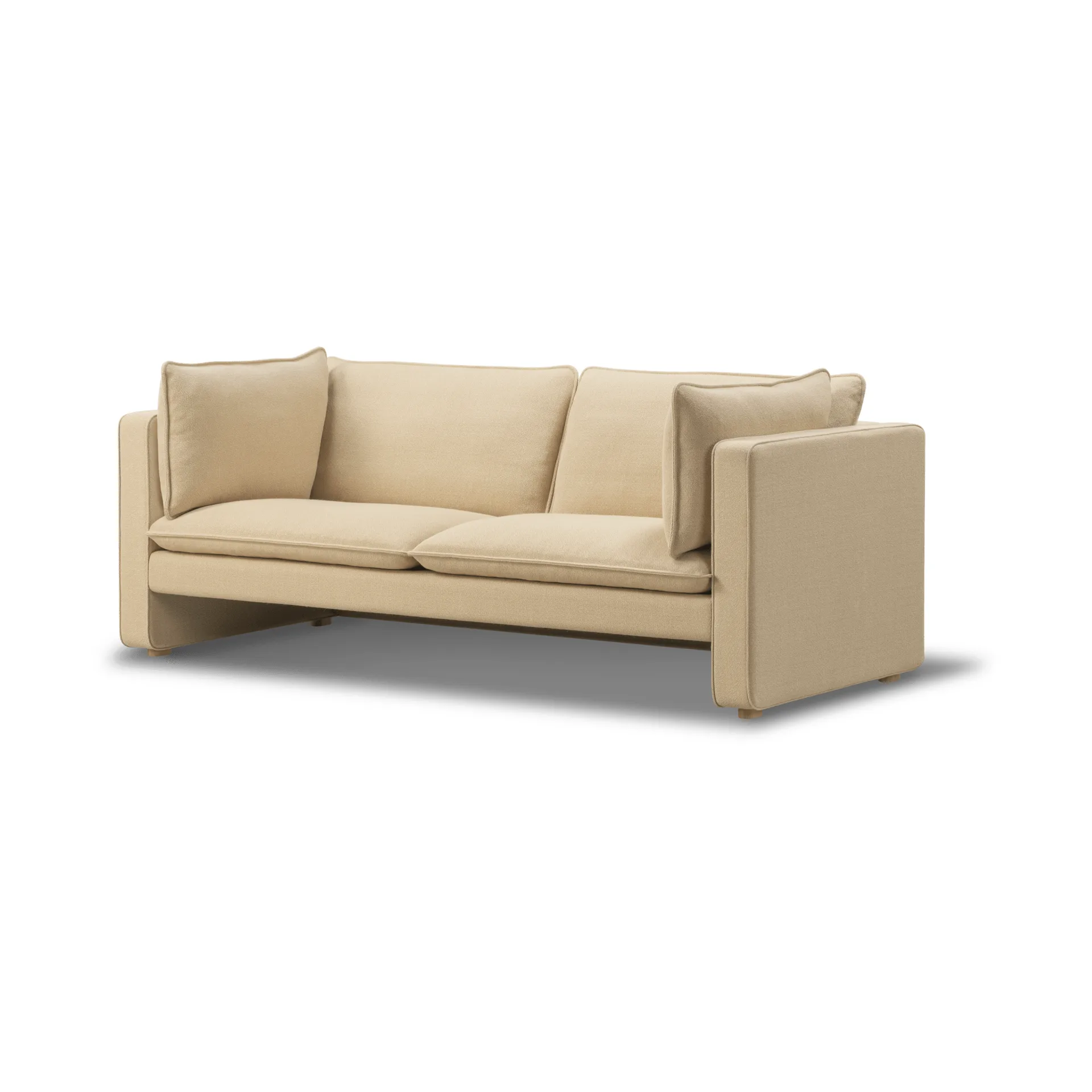 Jota soffa, Vidar 323-ljusoljad ek, 185 cm, 2-sits Fredericia Furniture Jota soffa, Vidar 323-ljusoljad ek, 185 cm, 2-sits Fredericia Furniture
