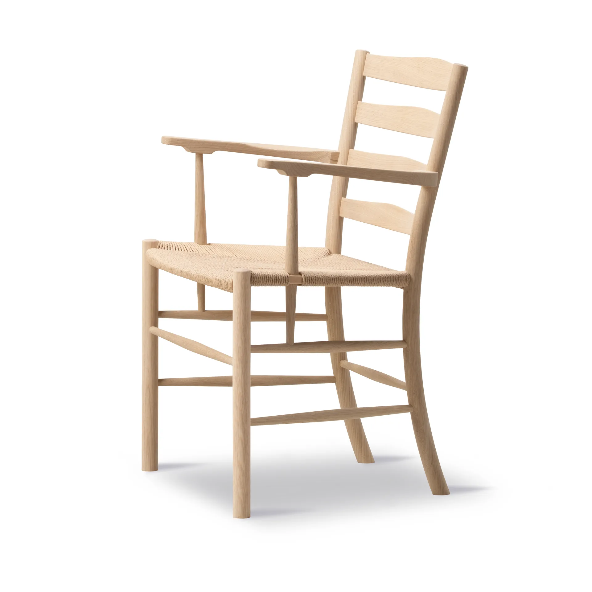 Klint karmstol, Naturflätad-såpad ek Fredericia Furniture