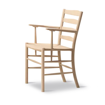 Klint karmstol - Naturflätad-såpad ek - Fredericia Furniture