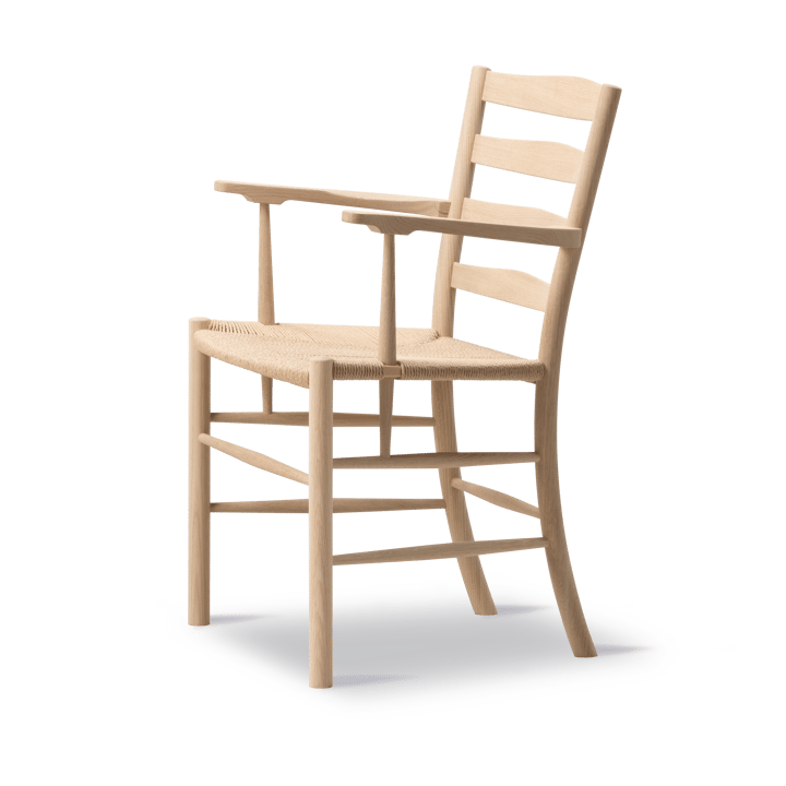 Klint karmstol - Naturflätad-såpad ek - Fredericia Furniture