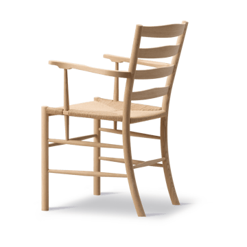Klint karmstol - Naturflätad-såpad ek - Fredericia Furniture