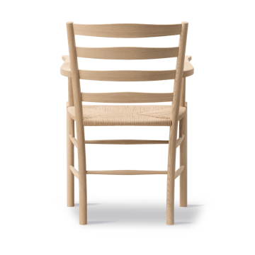 Klint karmstol - Naturflätad-såpad ek - Fredericia Furniture