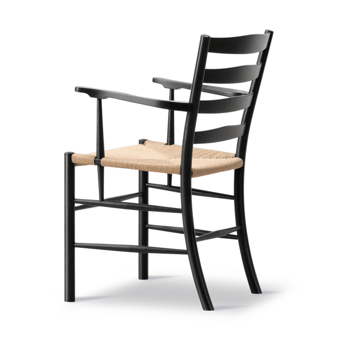 Klint karmstol, Naturflätad-svartlackerad ek Fredericia Furniture