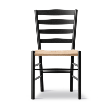 Klint stol - Naturflätad-svartlackerad ek - Fredericia Furniture