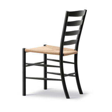 Klint stol - Naturflätad-svartlackerad ek - Fredericia Furniture