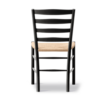 Klint stol - Naturflätad-svartlackerad ek - Fredericia Furniture