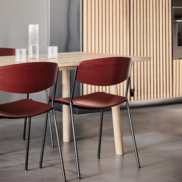 Lynderup 3080 stol - Svart ask-svart stålstativ - Fredericia Furniture