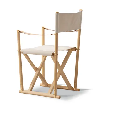 MK16 Folding Chair stol - Off white-oljad bok - Fredericia Furniture