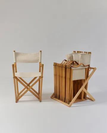 MK16 Folding Chair stol - Off white-oljad ek - Fredericia Furniture