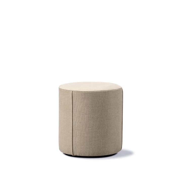 Mono sittpuff, Grand linen beige-Ø39 cm Fredericia Furniture