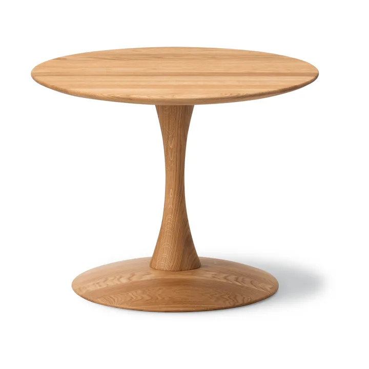 ND104 Trisse soffbord - Oljad ek, Ø55x42 cm - Fredericia Furniture