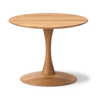 ND110 Trisse soffbord - Oljad ek, Ø55x42 cm - Fredericia Furniture