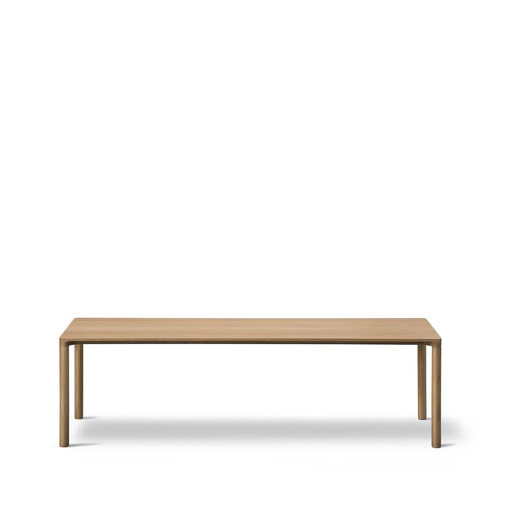 Piloti 6715 soffbord, Ljus oljad ek-höjd 35 cm Fredericia Furniture