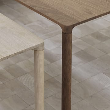 Piloti 6720 soffbord - Ljus oljad ek-höjd 35 cm - Fredericia Furniture