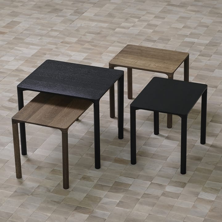 Piloti 6720 soffbord, Rökt ek-höjd 35 cm Fredericia Furniture