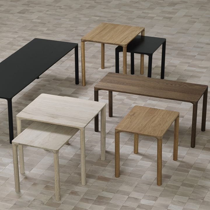 Piloti 6720 soffbord, Såpad ek-höjd 35 cm Fredericia Furniture