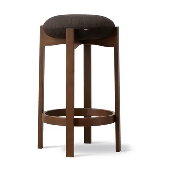 Pioneer pall hög - Odino RC41 dark brown-mörklackerad bok - Fredericia Furniture