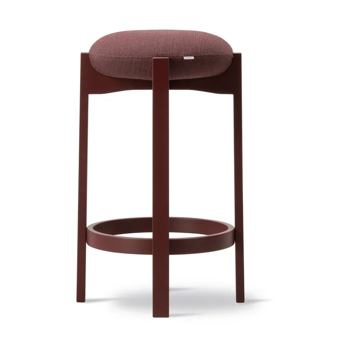 Pioneer pall hög - Odino RC43 bordeaux-bordeaux bok - Fredericia Furniture