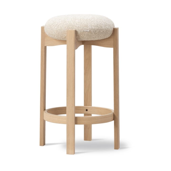 Pioneer pall hög - Zero 0001-lackad ek - Fredericia Furniture