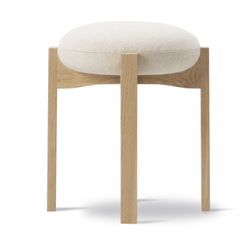 Pioneer pall låg - Hallingdal 200-lackad ek - Fredericia Furniture