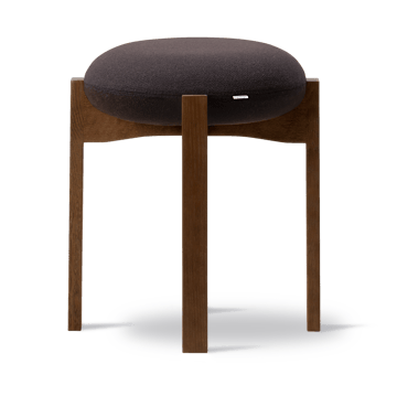 Pioneer pall låg - Vidar 386-rökbetsad lackad ek - Fredericia Furniture