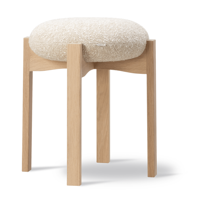 Pioneer pall låg - Zero 0001-lackad ek - Fredericia Furniture