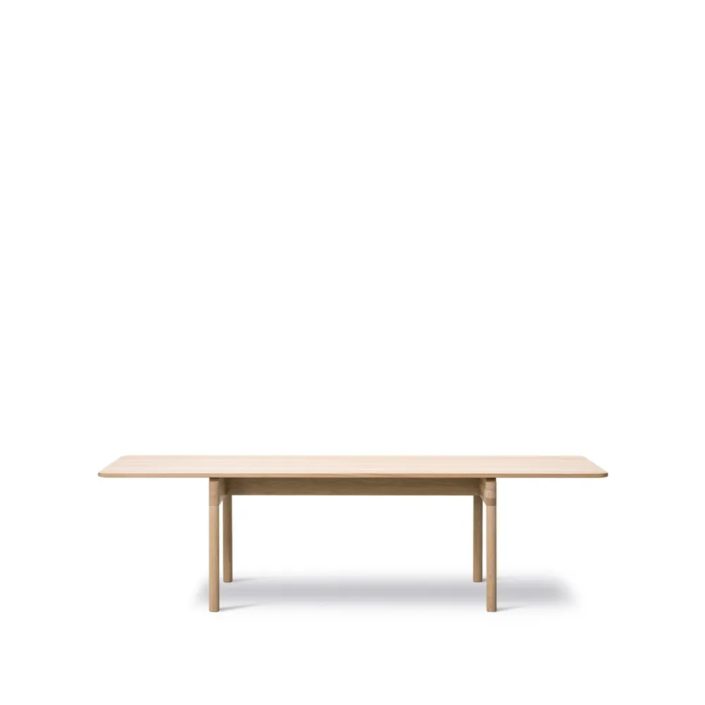 Post 6440 matbord, Ljusoljad ek, 100x265 cm Fredericia Furniture