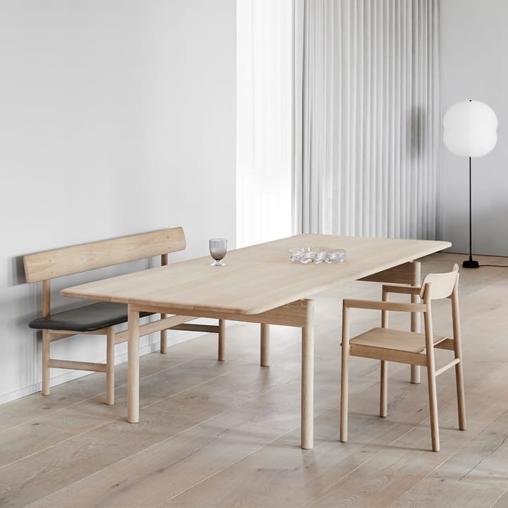 Post 6442 matbord, Ljusoljad ek, 100x320 cm Fredericia Furniture
