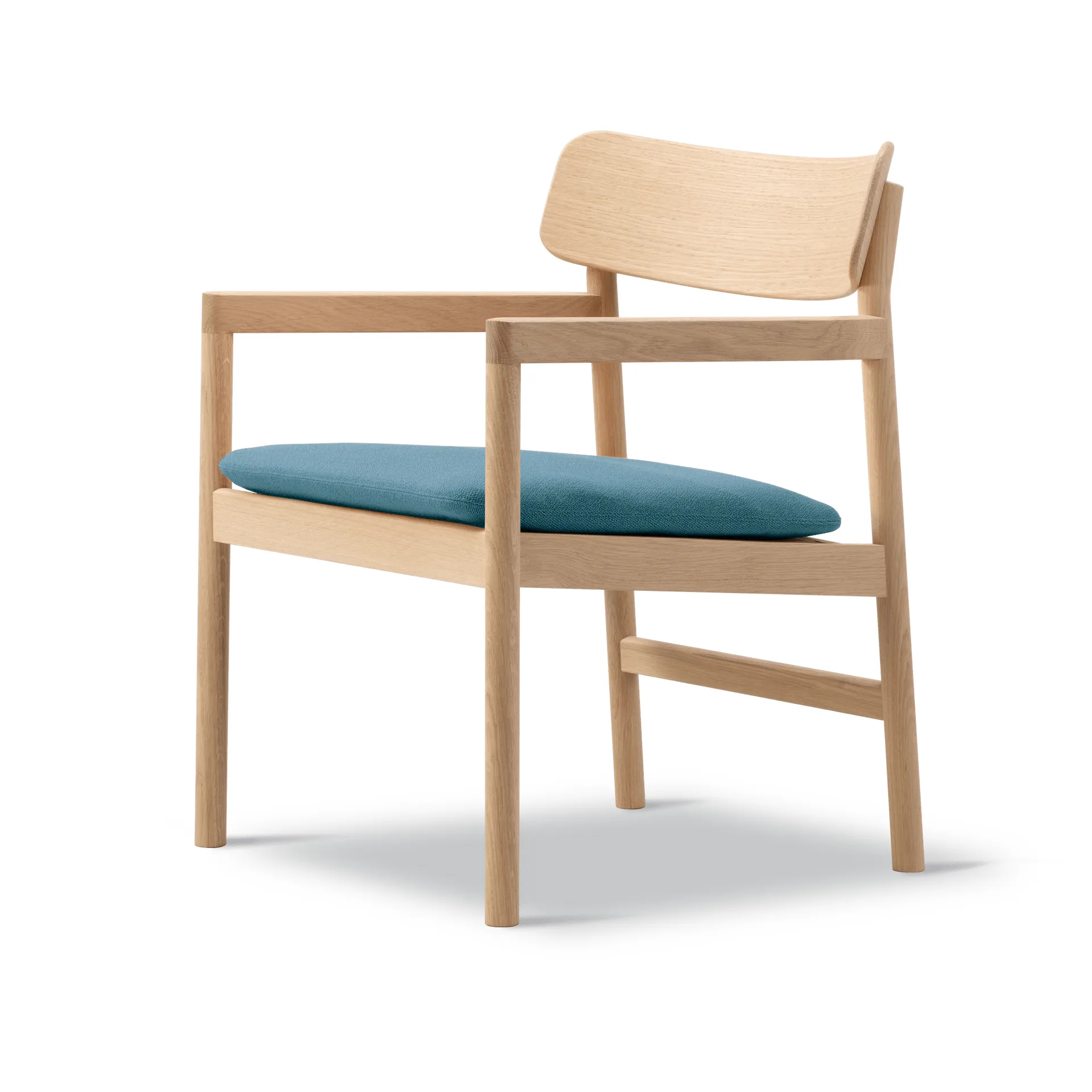 Post loungestol, Vidar 733-ljusoljad ek Fredericia Furniture Post loungestol, Vidar 733-ljusoljad ek Fredericia Furniture