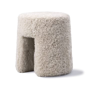 Sequoia sittpuff - Fårskinn moonlight - Fredericia Furniture