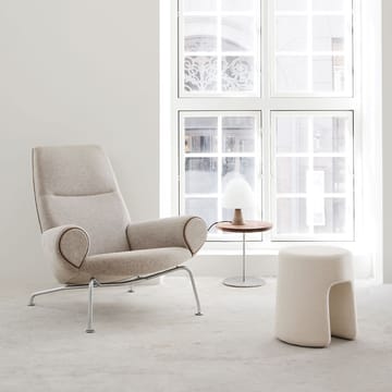 Sequoia sittpuff - Fårskinn moonlight - Fredericia Furniture