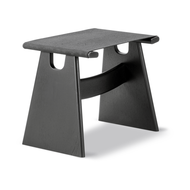 Seto pall - Svart canvas-svartlackerad ek - Fredericia Furniture