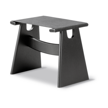 Seto pall - Svart canvas-svartlackerad ek - Fredericia Furniture
