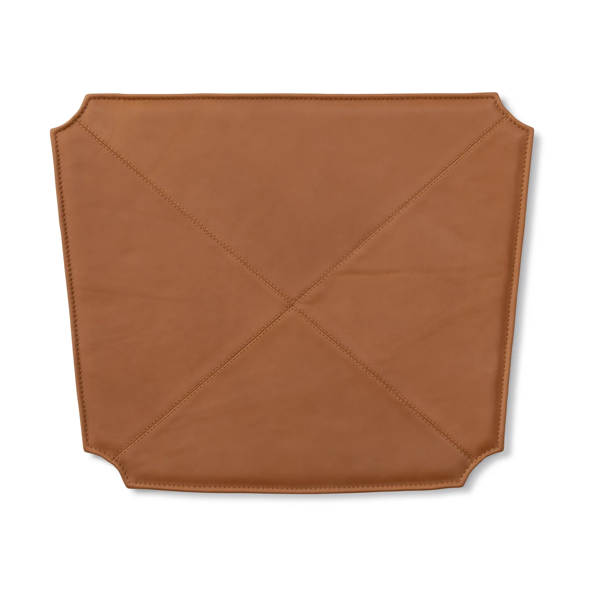 Sittdyna i läder till J39 stol, Läder Cera 905 Russet Brown Fredericia Furniture