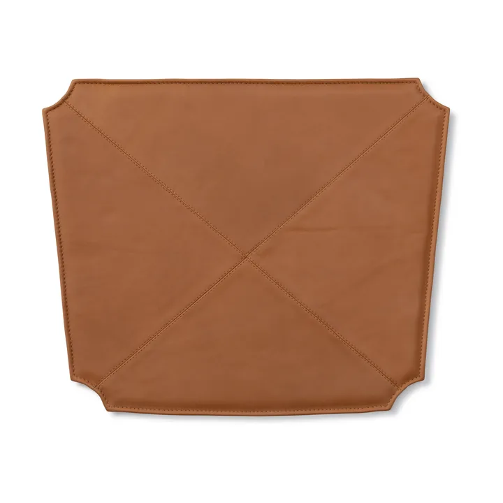 Sittdyna i läder till J39 stol - Läder Cera 905 Russet Brown - Fredericia Furniture