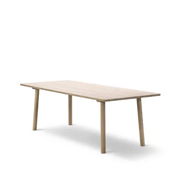 Taro 6106 matbord - Såpad ek, 220x93,5cm - Fredericia Furniture