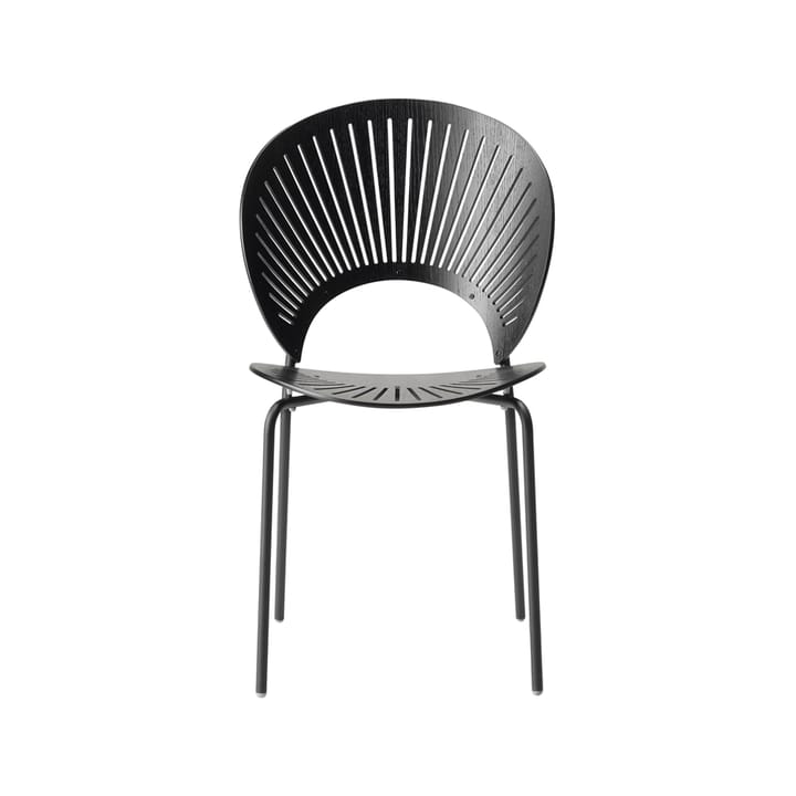 Trinidad 3398 stol, Svartbetsad ask-ben svart Fredericia Furniture