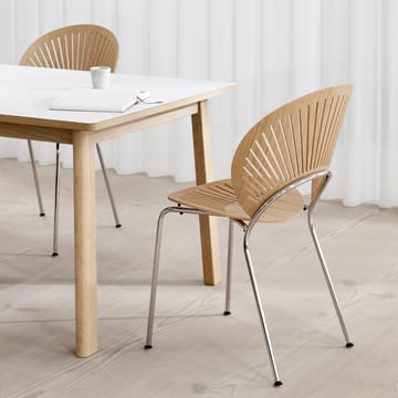 Trinidad 3398 stol - Svartbetsad ask-ben svart - Fredericia Furniture