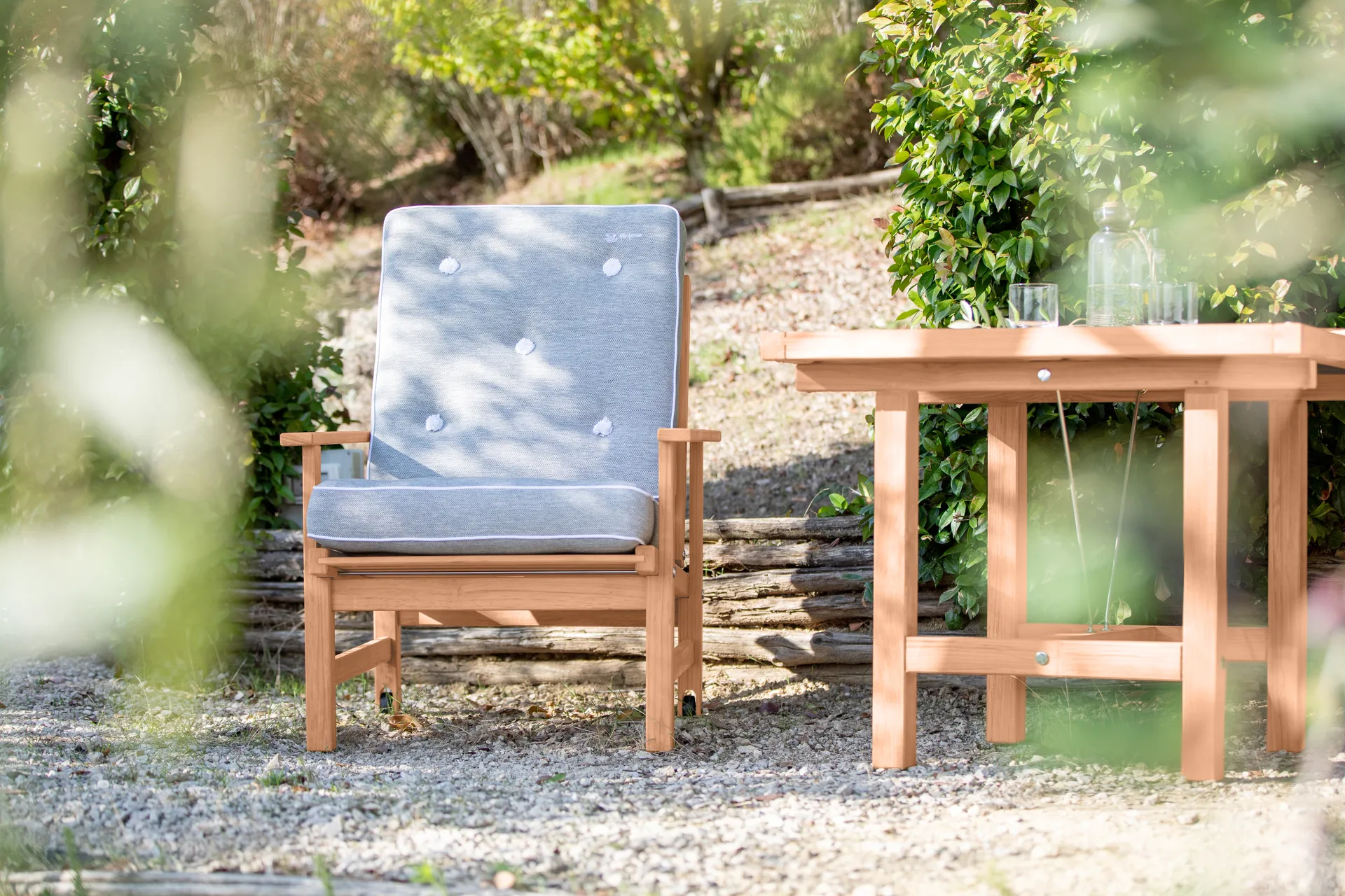 05 fåtölj, Redwood Fri Form