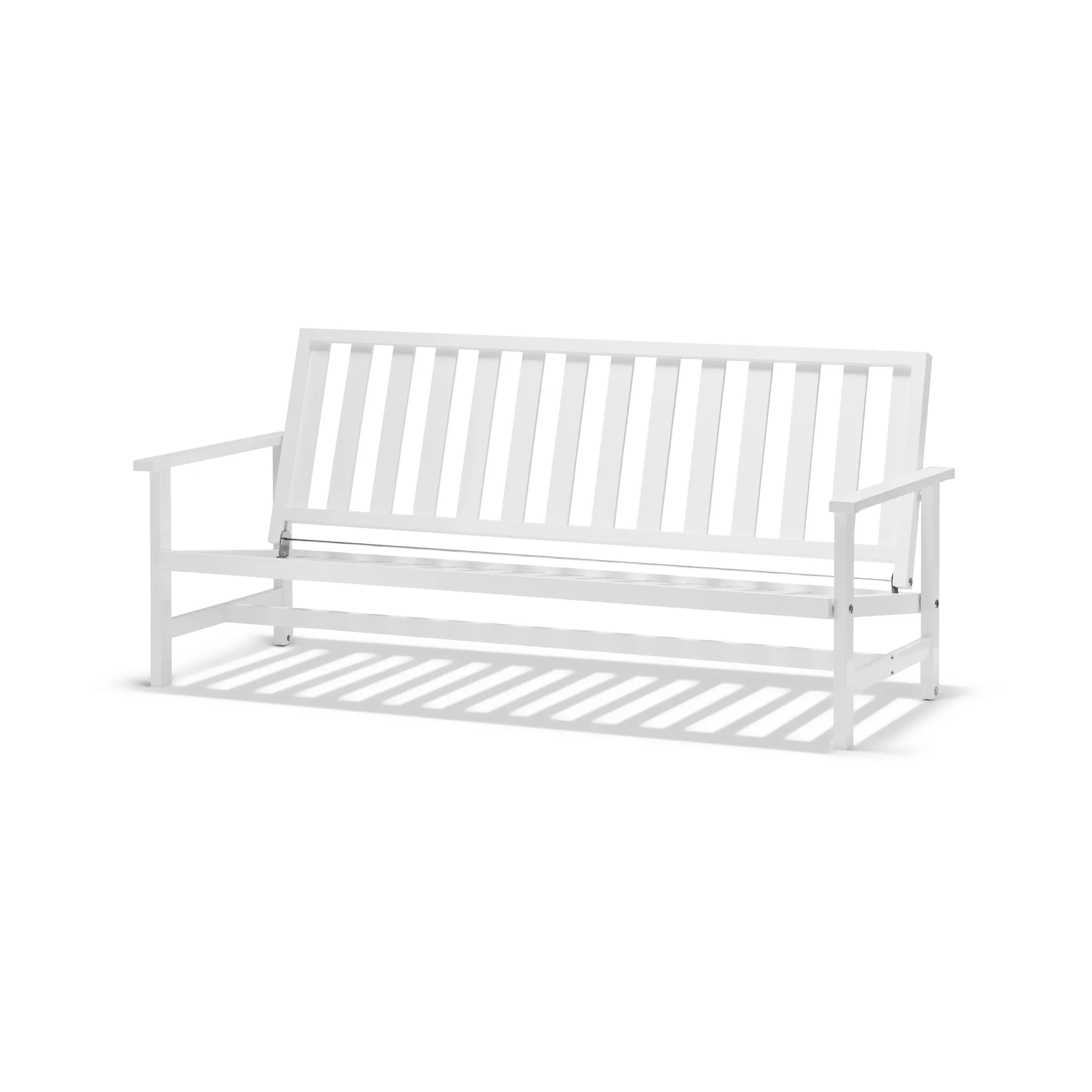 09 soffa, White, 3-sits Fri Form
