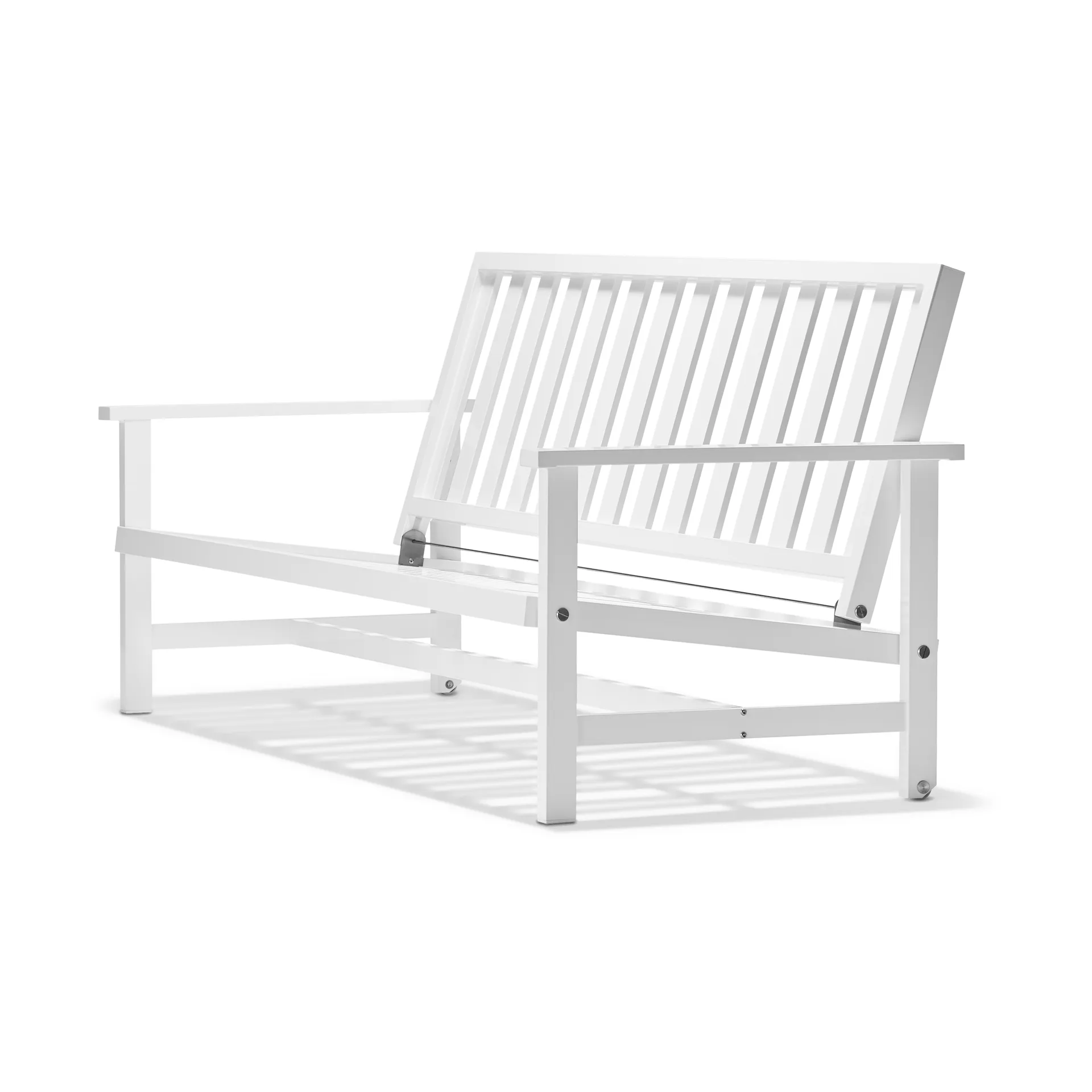 09 soffa, White, 3-sits Fri Form