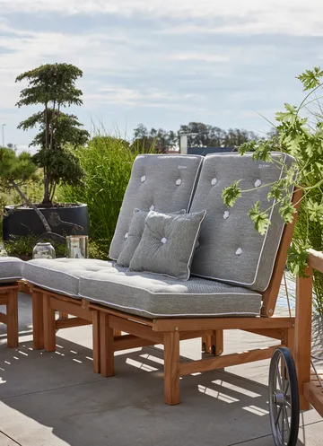 10 fåtölj - Teak - Fri Form