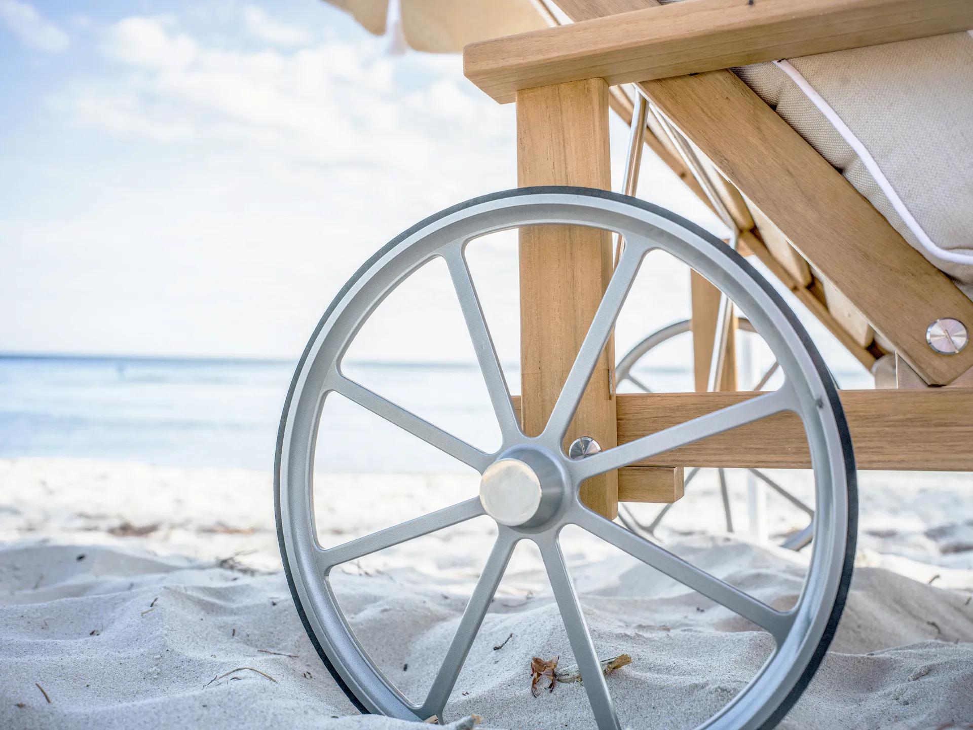 31 liggvagn, Teak, 78x171 cm Fri Form