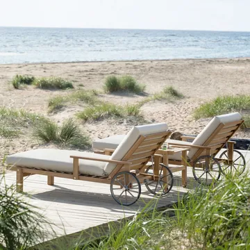 31 liggvagn - Teak, 78x171 cm - Fri Form