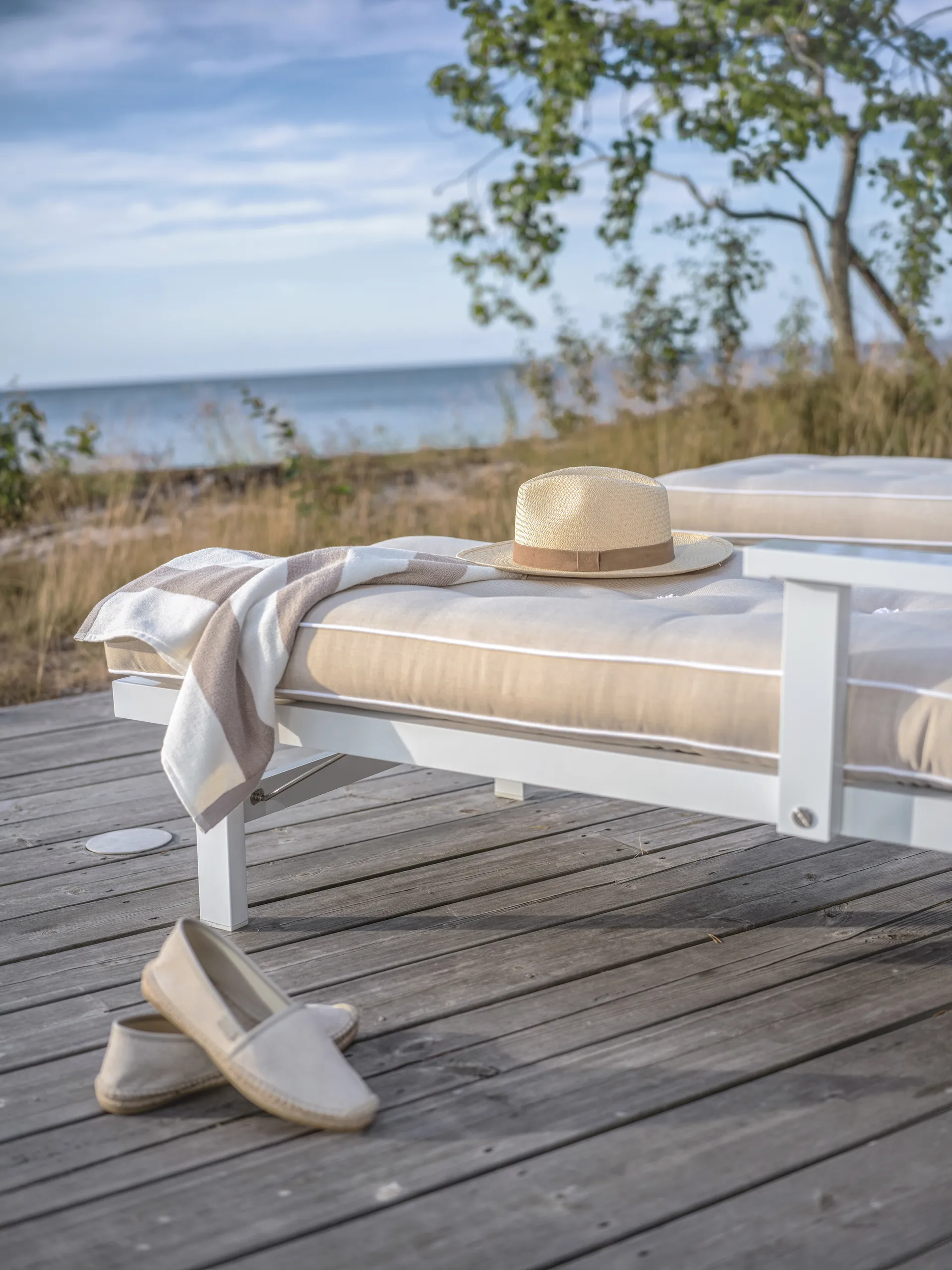 31 liggvagn, White, 79x174 cm Fri Form