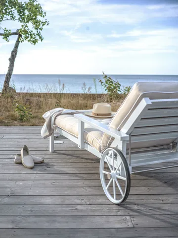 31 liggvagn - White, 79x174 cm - Fri Form