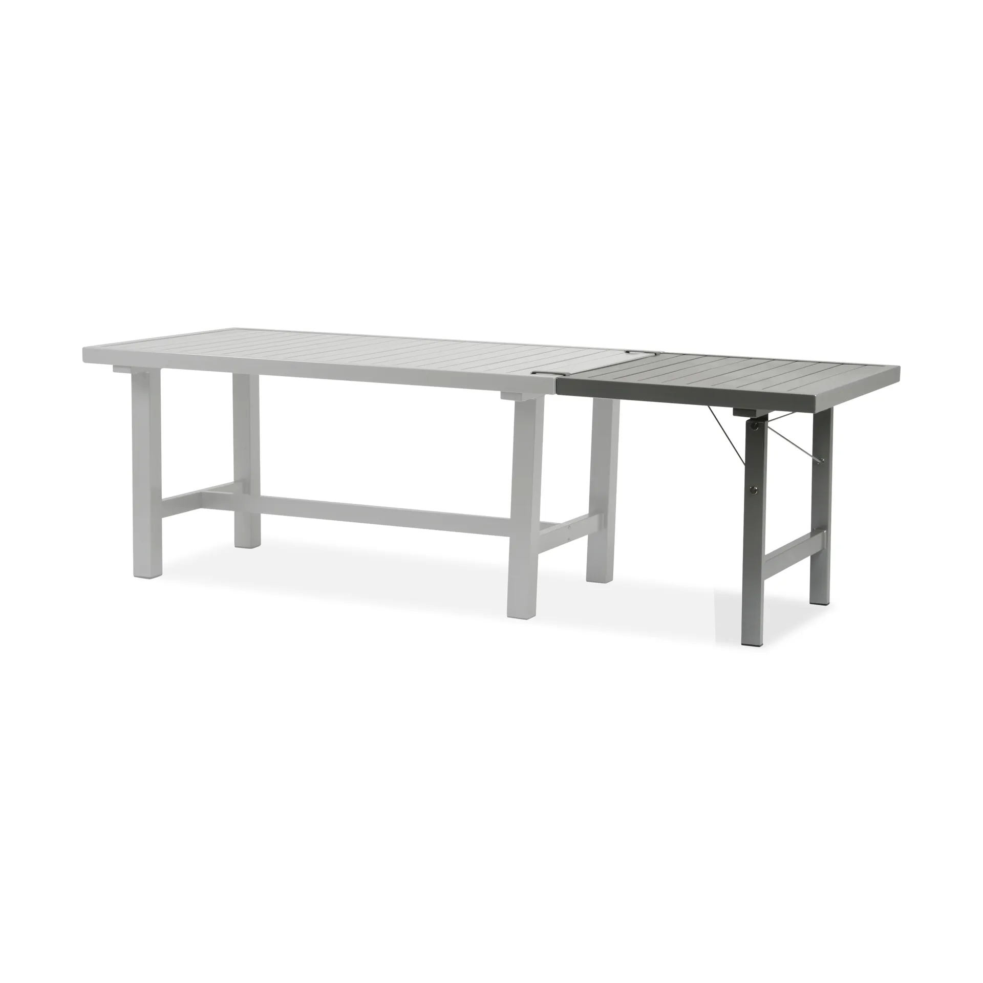 64 tilläggsskiva med ben, Grey, H: 72 cm Fri Form