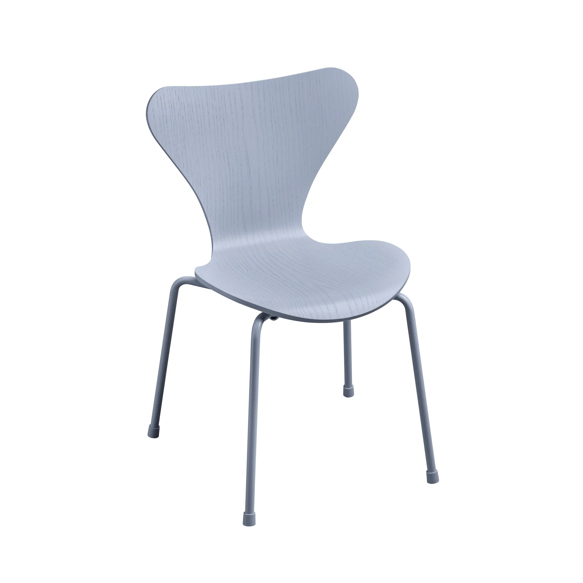 3177 Sjuan barnstol, Lavender blue Fritz Hansen