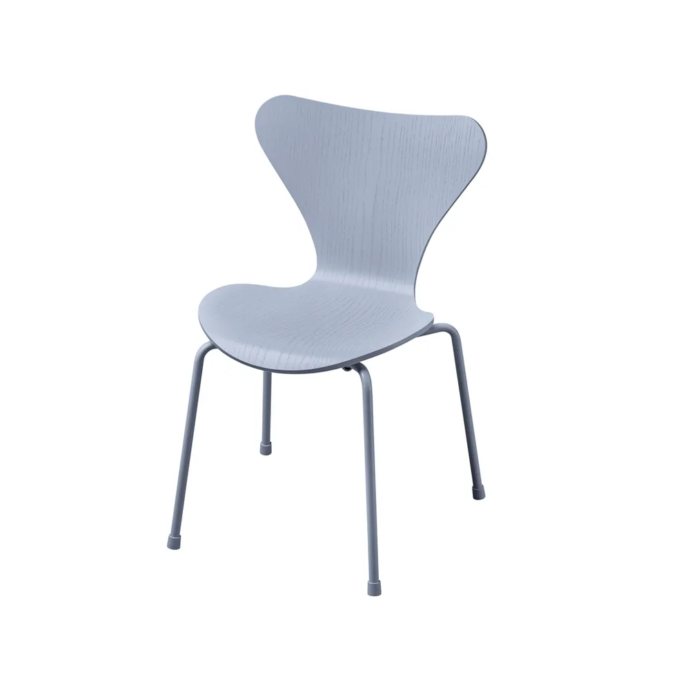 Fritz Hansen 3177 Sjuan barnstol Lavender blue